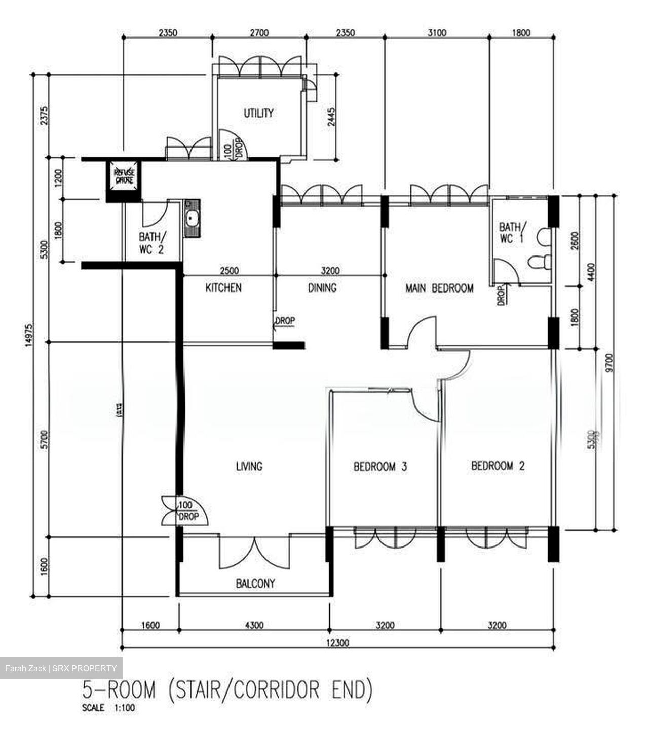 Blk 306 Teck Ghee Vista (Ang Mo Kio), HDB 5 Rooms #625919521